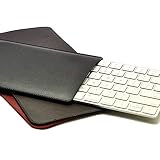 CEOCASE アップル テンキー付き マジックキーボード レザー ケース (レッド)
