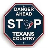 Houston Texans Stop Sign