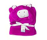 First Steps Supersoft Fleece Hooded Baby Blankets by First Steps