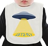 Let's fly ネクタイを有する有機ビブ Medium