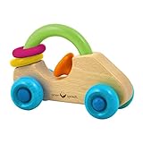 iplay Dream Window Natural Wood Car Rattle (6mo+) [並行輸入品]