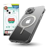 Simplism シンプリズム iPhone 14 / iPhone 13 [Turtle] MagSafe対応 ハイブリッドクリアケース TR-IP22M2-TTMS-CLSV