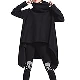 Abyss (アビス) フード付き ポンチョ レディース　多機能 肌に優しい　スウェットフーディトップス　体型カバー【 ブラック-Free 】