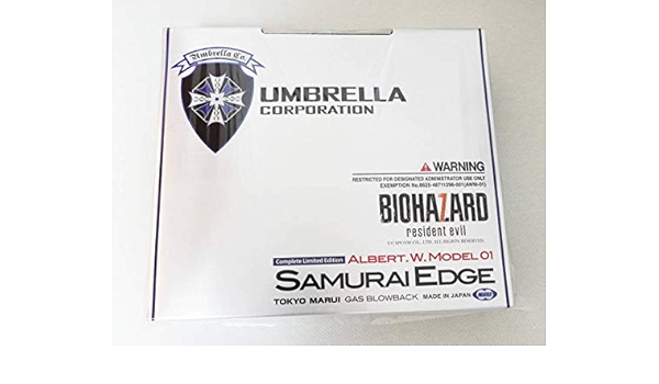 Amazon Co Jp 東京マルイ バイオハザード サムライエッジ アルバート W モデル01 Samurai Edge Albert W Model 01 Hobby