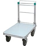 昭和ブリッジ オールアルミ製 ブレーキ付き台車(底板タイプ) SD-250S