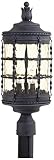 Minka Lavery 8885-A39 3 Light Outdoor Post Mount, Spanish Iron Finish by Minka Lavery