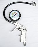 leihuoタイヤ空気圧力銃帯チャック、タイヤインフレータ/デフレーターゲージ車とオートバイトラック4WD[並行輸入品]