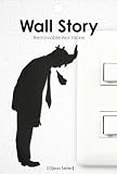 Wall Story おじさんシリーズ ため息 パッケージサイズW100×H148mm 本体黒色 TC生地 アクリル 紙 WS-O-06
