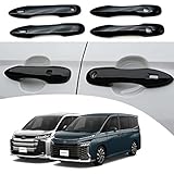 YOFAMO トヨタ 新型ヴォクシー＆新型ノア 90系 95系(令和4年1月～) 専用パーツ アウタードアノブハンドル カバー ABS樹脂製 4PCS(ピアノブラック)