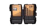 BOSTITCH BSA1S14BM Black Oxide Drill Bit Set, 14-Piece by BOSTITCH