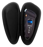 FitSand ( TM ) Travel CarryジッパーハードEva保護ストレージケースボックスバッグfor Safelifeデジタルタイヤ圧力計150 PSIデジタルタイヤゲージ