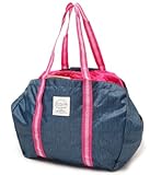 レジかごバッグ (デニムピンク)