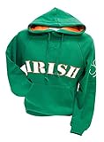 NCAA Irishパーカー、XL、グリーン