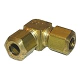 LASCO 17-6511 1/4-Inch Compression Brass 90-Degree Ell/Elbow [並行輸入品]