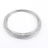 uxcell ニクロム線 ニクロム製シルバートン 加熱コイル 発熱体用 AWG17 1.2mm