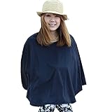 授乳ケープ ポンチョタイプ 授乳ケープ 多機能で　360度安心の 現役ママ大絶賛 出産祝いにも人気　マタニティウェア 授乳カバー 　 ナーシングケープ　 mtk404 (ブラック)