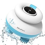 MiroPure ヘッドスパ 電動頭皮ブラシ 【独自開発25LBシリコングリップ 180度折り畳み可】 IPX7防水 頭皮ケア 3D振動 乾