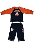 オーバーンTigersコロシアムInfant Navyオレンジツーピーススウェットシャツパンツセット( 6 – 12 M )