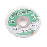 べホー 150cm 3.5mmはんだ除去ソルダーリムーバーウィックケーブルワイヤーCP - 3515