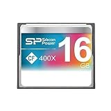 シリコンパワー コンパクトフラッシュカード 16GB 400倍速 CF 400X SP016GBCFC400V10