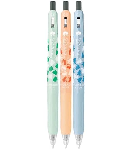 ZEBRA SARASA ポケモンエディション 3本セット　2本セット Amazon | 【セット品】ZEBRA ゼブラ SARASA 3色ボールペン サラサ