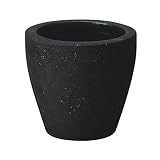 アドミナ 鉢カバー 8号用 35.5cm ブラック【パーフェクトポット PF-26】 陶器 信楽焼き 穴なし おしゃれ