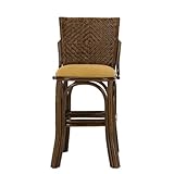 籐(ラタン)家具 籐カウンターチェア ロータイプ U91B