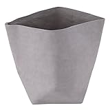 BEE&BLUE クラフト紙袋 植物ホルダー 収納袋 植物ポットカバー 自立袋 洗濯可能 多用途 収納袋バスケット