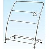 弁天インテリア ふきんハンガー 【 いつも清潔 まな板スタンド付き / ステンレス / 折りたたみ可 】 S字フック 2個付