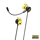 【任天堂ライセンス商品】ミキサー付き ゲーミングヘッドセットインイヤー for Nintendo Switch ピカチュウ - COOL 【Nintendo Switch Online ボイスチャット対応】