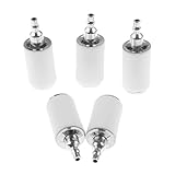 燃料フィルター 草刈機 刈払機 チェーンソー用 農機具 エンジンスペアーパーツ ガーデンツールパーツ 5個入り