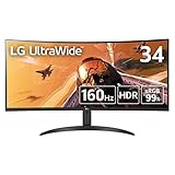 【Amazon.co.jp限定】LG ゲーミング モニター UltraGear 34WP60C-B 34インチ 21:9 曲面 ウルトラワイ