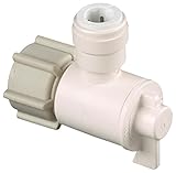 Watts P-677 Quick Connect Female Angle Valve, 1/2-Inch FIP x 3/8-Inch CTS [並行輸入品]