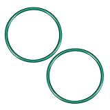 uxcell O型リング フッ素 ゴム 31mm x 35mm x 2mm シール リング シール ガスケット 2個入り