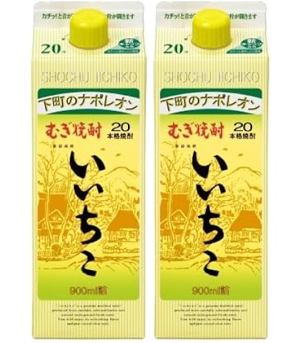 Amazon.co.jp: 三和酒類 いいちこ 麦焼酎 20度 1800ml × 6本 セット