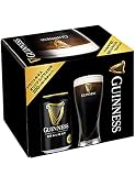 Guinness キリン ビールギフト 330ml×4本 ドラフトギネス スリムパイントグラス付 黒ビール ギフトセット お中元