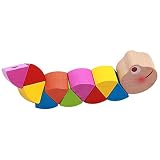 shufsunkツイスト昆虫動物おもちゃ木製教育玩具ベビーギフト