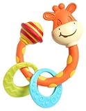Tiny Love Smarts Teether Rattle Tiny Giraffe [並行輸入品]
