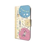 ひとりじめマイヒーロー 02 グラフアートデザイン カラー背景 手帳型スマホケース iPhone6/6s/7/8兼用