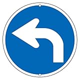 緑十字 道路標識 道路311-B左 133153