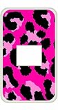 コンセント スイッチ プレート 大ヒョウ柄-I アニマル ヒョウ柄 豹柄 カスタム カバー 交換用 1穴用 1口