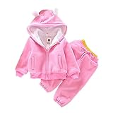 Burning Go 子供服 ベビー服 パーカー スウェット フード付き 秋冬服 2点セット 出産祝い 誕生日プレゼント