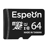 Espeon 64GB MicroSDXCカード UHS-I U1 Full HD & Class10 - 最大読出速度90MB/s、SDア