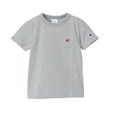 Tシャツ キッズ 半袖 丸首 綿100％ COTTON USA ワンポイントロゴ刺繍 ショートスリーブTシャツ ベーシック CK-Z301Z-070-160