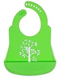 Brinware / It's a Hoot Catch-All Silicone Bib with Pocket by Brinware [並行輸入品]