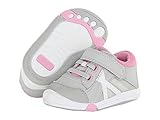 [ジャンピン ジャック] Jumping Jacks Kids ガールズ Finish Line (Toddler) スニーカー Light Gray/Pink/Gray Trim 6.5 Toddl