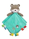 Taggies Rattle Head Fox and Friends Baby Boy Plush Security Blanket Lovie by Taggies [並行輸入品]