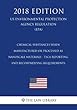 Chemical Substances When Manufactured or Processed as Nanoscale Materials - Tsca Reporting and Recordkeeping Requirements (Us Environmental Protection Agency Regulation) (Epa) (2018 Edition)