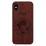 National Geographic iPhone X ケース 130th Anniversary case Nature Wood ローズウッド (ナショナル ジオグラフィック 130周年アニバーサリーケース ネイチャーウッド）アイフォン カバー スマホケース【日本正規代理店品】 NG12955iX