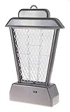 SE MP-BZR-GR 11-½" Rechargeable UV Hanging/Standing Bug Zapper, Gray [並行輸入品]